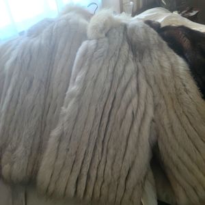 Fox fur jacket